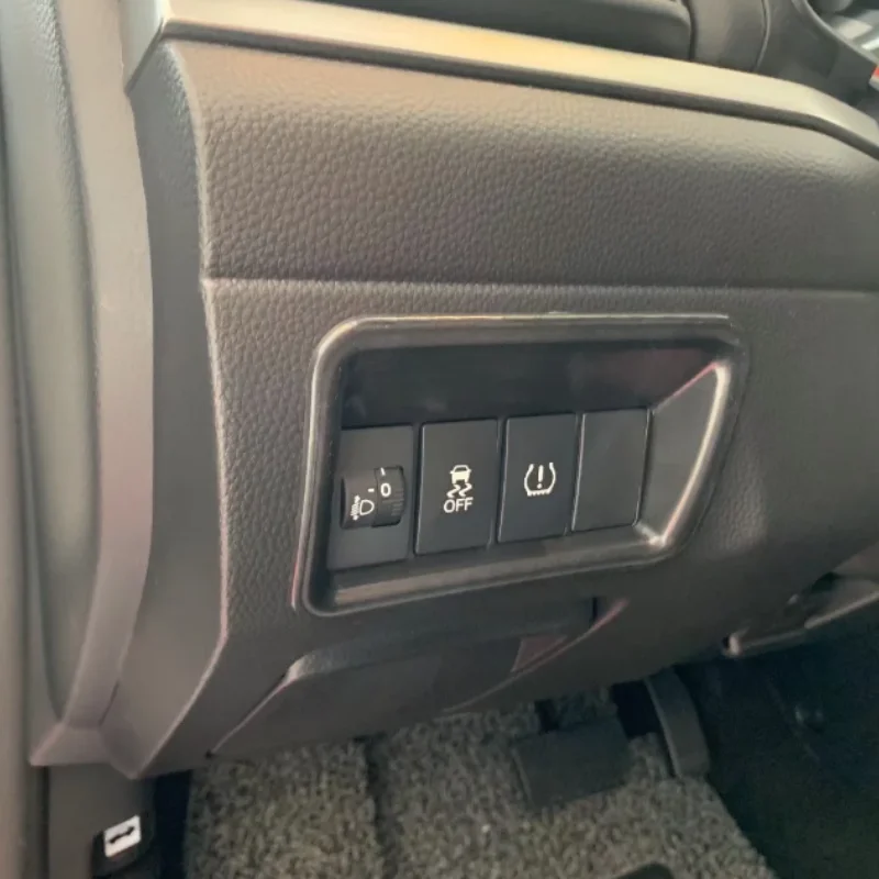

For Honda ENVIX 2019ABS Plastic Headlight Switch Frame Trim Covers Car Styling Accessories Interior Decoration 1Pcs
