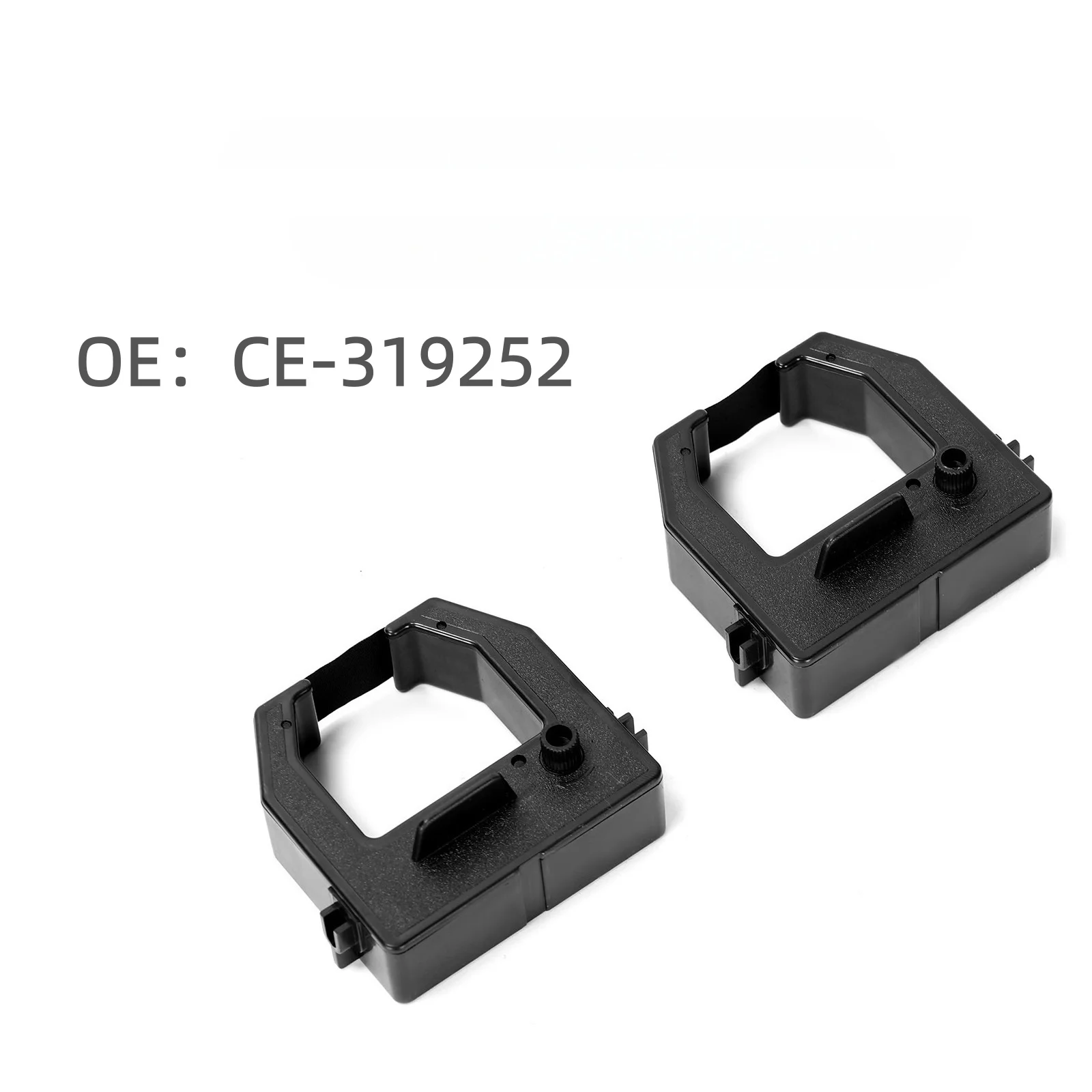 Ruimou 2Pcs Ink Ribbon Cartridges CE-319252 Compatible With Amano MRX-35/ BX-1500/ BX-1600 Compatible With Deli 3941/3942/AS1000
