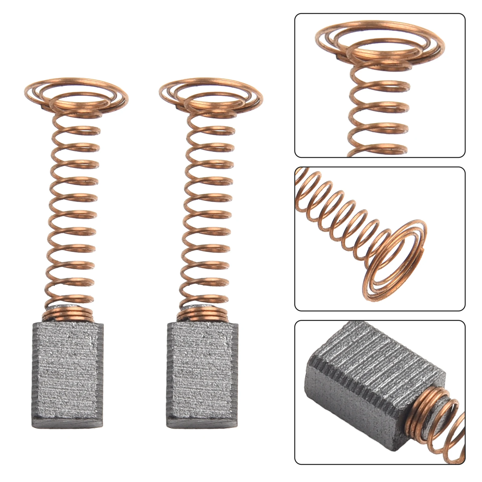 2-teilige Kohlebürsten Elektromotor Graphit bürste für Zubehör für rotierende Elektro werkzeuge d4000 4.8 × 6.8 × 8,6mm