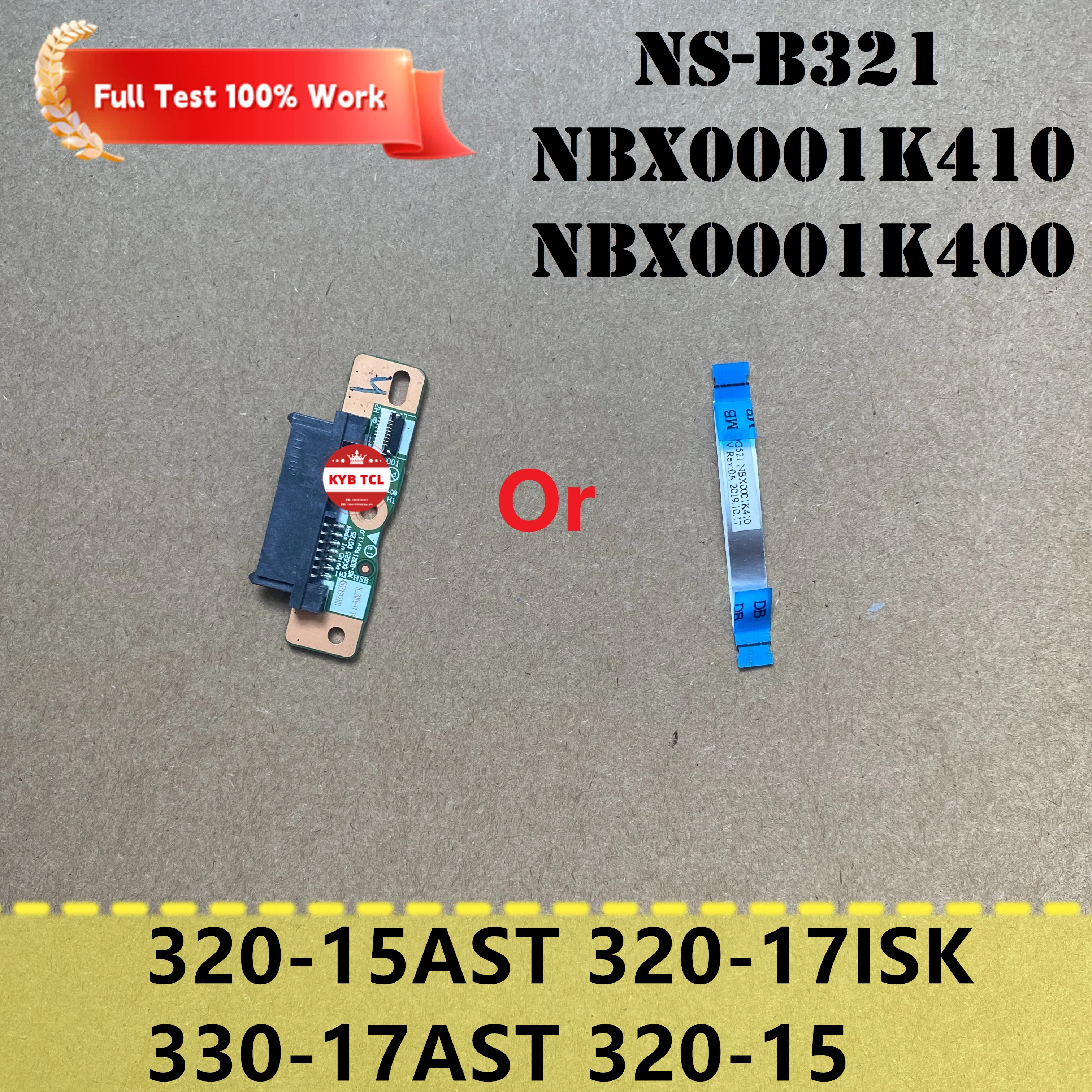 For Lenovo Ideapad 320-15AST 320-17ISK 330-17AST 320-15 SATA Optical Drive Connector Or Cable NS-B321 NBX0001K410 NBX0001K400