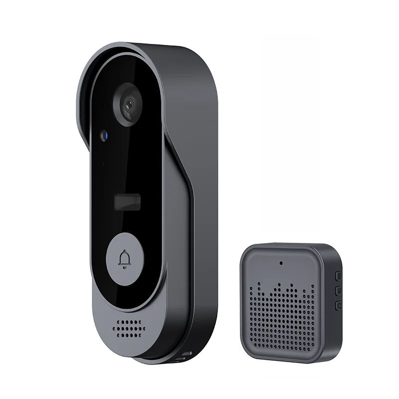 2MP 1080P Tuya APP Niedrige Comsunption WIFI IP Türklingel Mit Indoor Chime Visuelle Tür Sprechanlage Guckloch Viewer tür Kamera