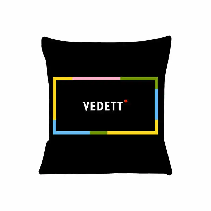 Vedett Juste de Coussin pour Canapé Taie d'Oreiller Couverture Siège De Voiture Jeter Taie D'oreiller 45X45cm Pour La Maison Décoratif SJ-625