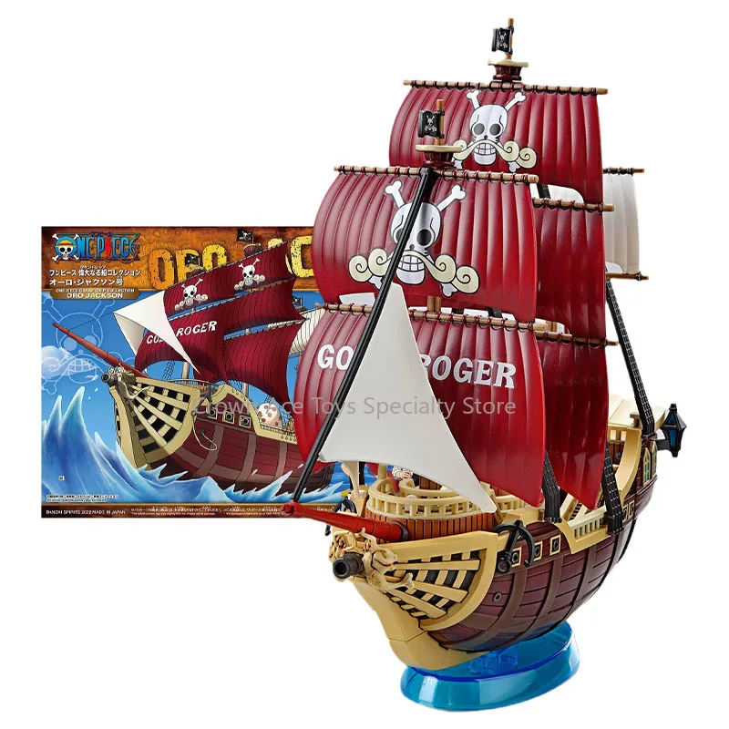 

Bandai Genuine Figure One Piece Model Kit Grand Ship Collection Oro Jackson Collection Model Action Figure Trendy Toys for Gifts