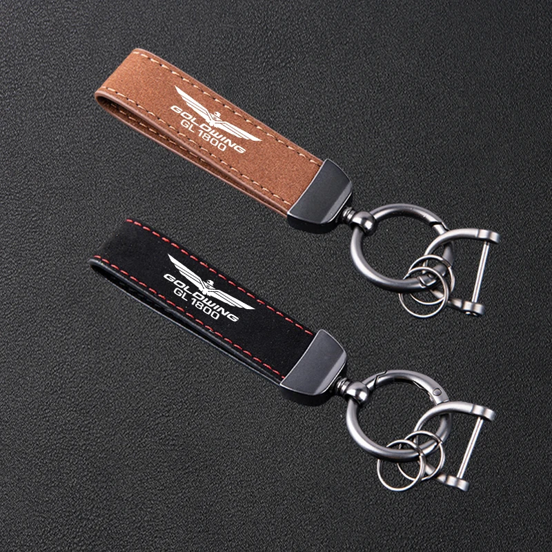 

Для HONDA Goldwing 1800 GL1800 GOLDWING1800 2001-2024: Аксессуары для мотоциклов, высококачественный брелок из кожи и замши