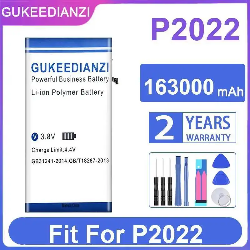 

Premium Replacement Fit For P2022 Laptop Battery High Capacity 163000Mah