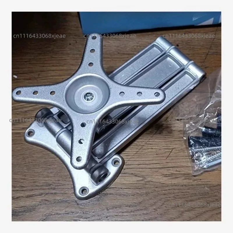 Aluminum Alloy Bracket Telescopic Rotating Wall Mounted Foldable Bedside Table With Small Coffee Table Storage Rack