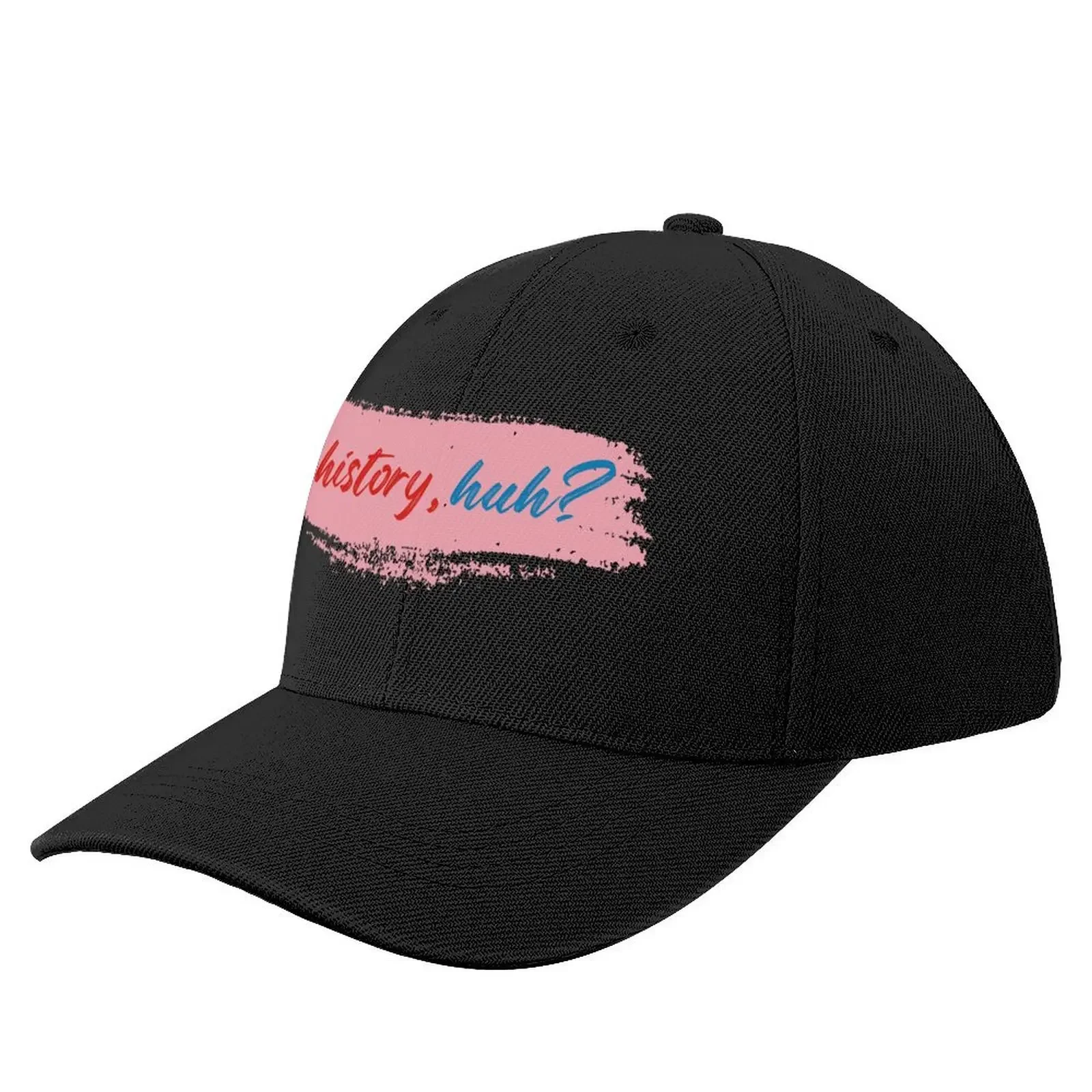 

history huh - rwrb - red white and royal blue Baseball Cap black Christmas Hat Custom Cap Boy Women's