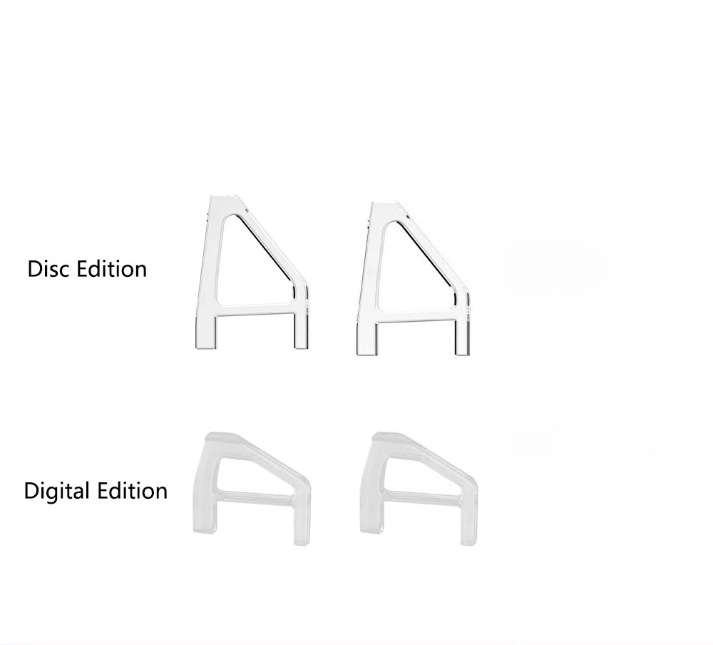 

10/15 комплектов, горизонтальный кронштейн для размещения ножек, держатель для тонкой консоли PS5, горизонтальный держатель, кронштейн, подставка для P5 Slim Disc Host