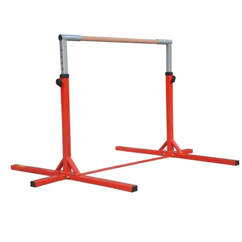 Indoor Height Adjustable Gymnastics Bar Children Equipment Family Training Horizontal