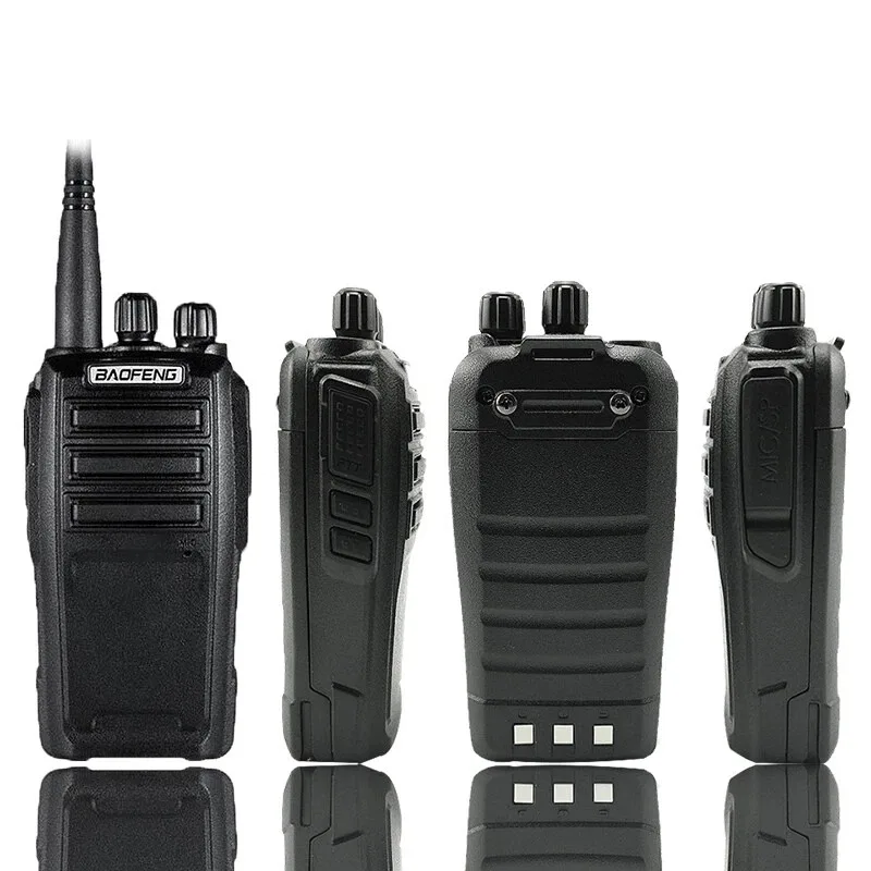 BAOFENG UV6 Walkie Talkie 8W VHF/UHF 136/400MHZ 128Channel PTT Headset Outdoor Sport Hunting Wireless Communication Two Way Radi