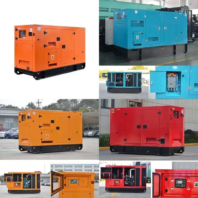 CE Generator 64 kw 3 Phase Generador 80kva Sound Proof Generator Canopy