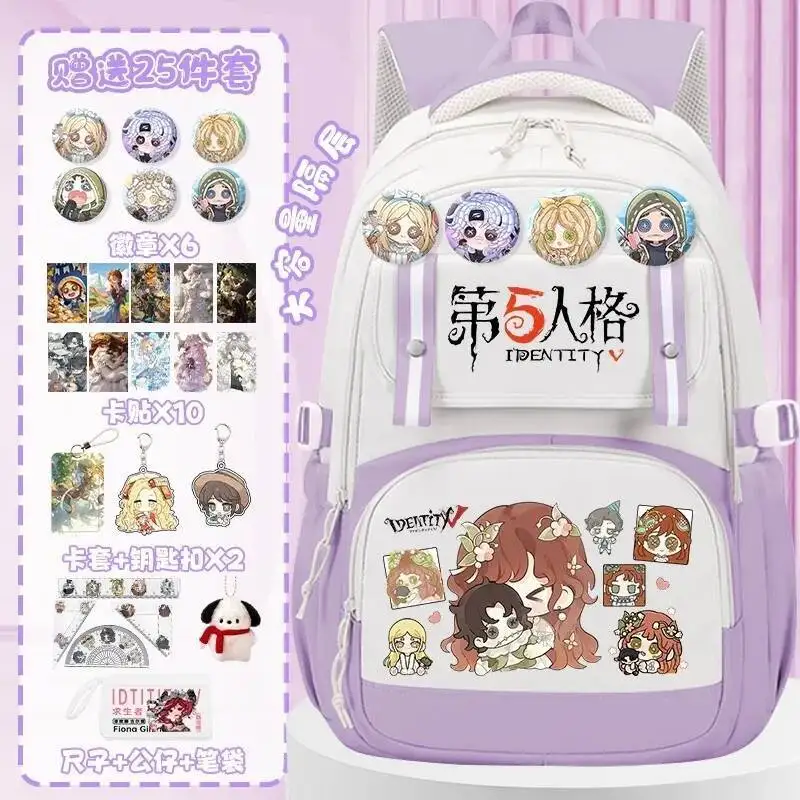 

Anime Game 2025 Identity Ⅴ Cos Seer Prospector Mercenary Naib Subedar Etc. Unisex Portable Storage Backpack Prezzie