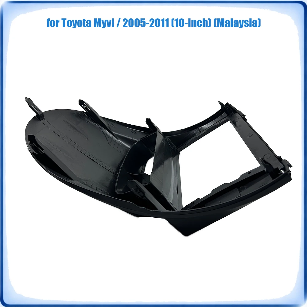 Car Radio Fascia Frame For Toyota Myvi 2005-2011 10 inch Malaysia Version RHD Wiring Harness Power Cable Plug & Play No Cutting