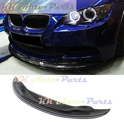 Real Carbon Fiber Front Spoiler Bumper Chin Lip Splitter for BMW E92 E93 M3 Car Styling