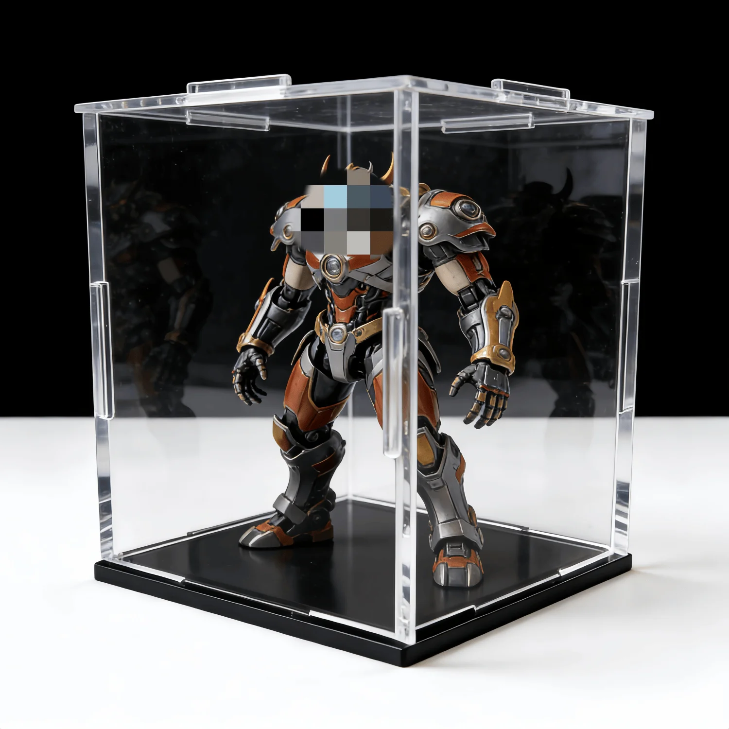Highly Transparent Acrylic Display Box Toy Car Doll Jewelry Cosmetics Collection And Storage Dust-Proof Tabletop Display Box