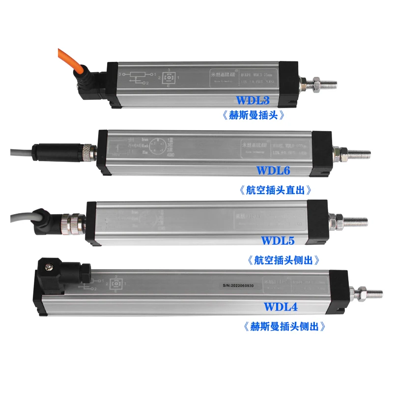 Miran WDL2 Linear Displacement Sensor Pull Rod Electronic Ruler Position Transducer for Automatic Machine Use