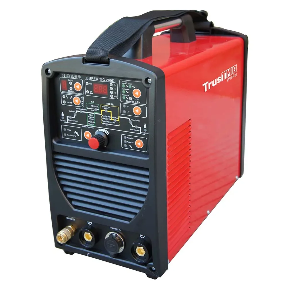 

PORTABLE ALUMINUM WELDING MACHINE TIG AC DC 200A WELDER