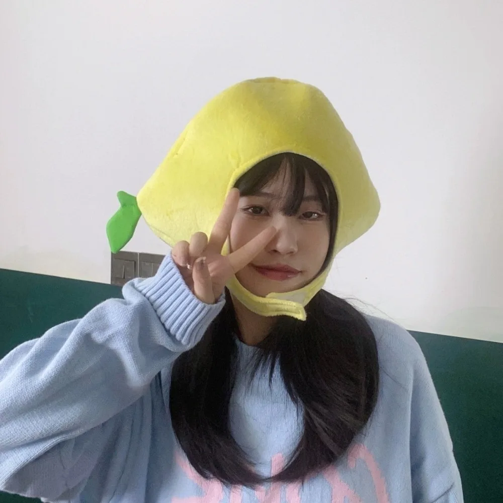 

Onion Creative Fruit and Vegetable Hat Playful Thick Nutrition Month Hat Soft Stretchy Pullover Cap Photography Props