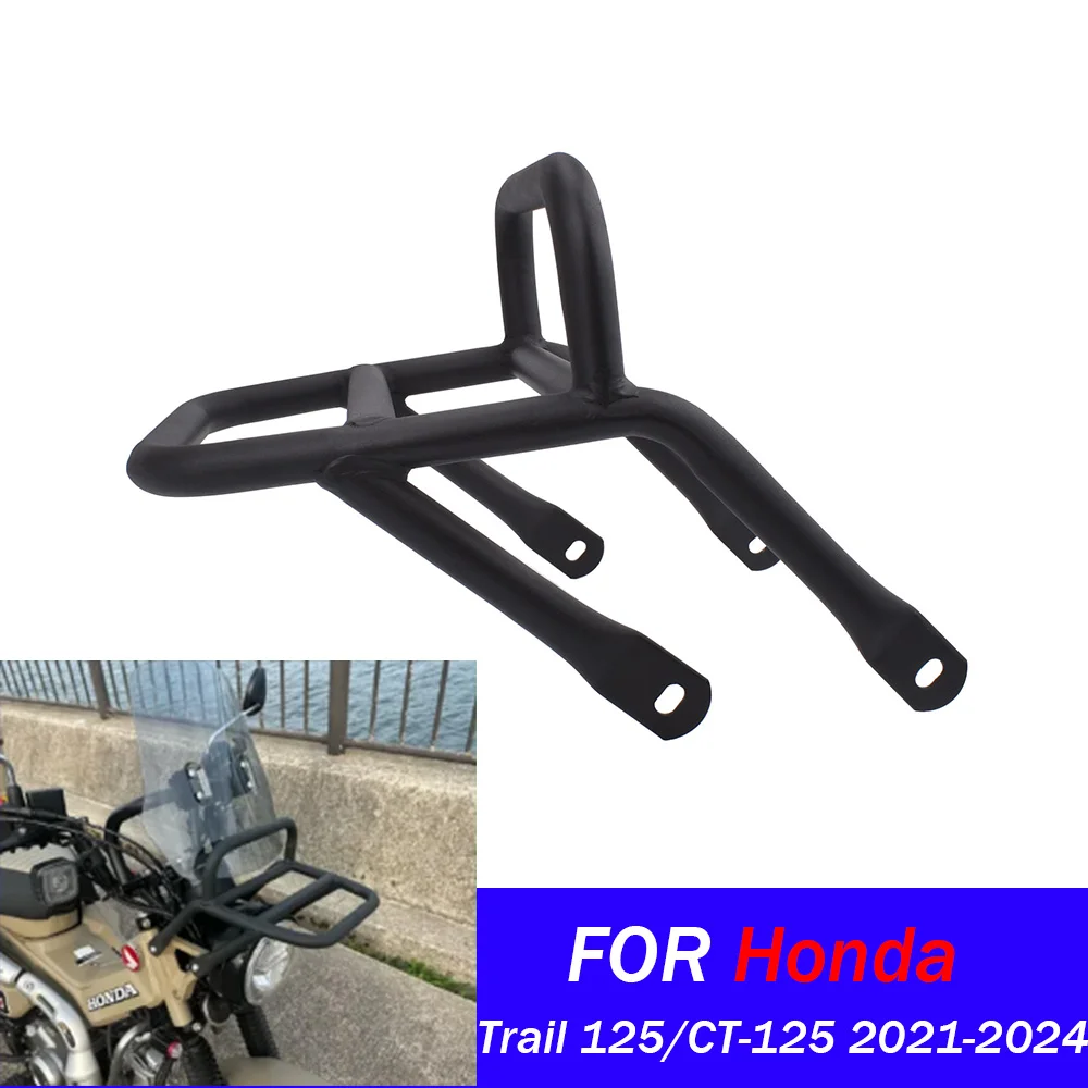 

﻿ Для CT Trail125 CT125 Кронштейн держателя полки для Honda CT Trail125 CT125 2020-2024 Запчасти для переднего багажа мотоцикла Rac