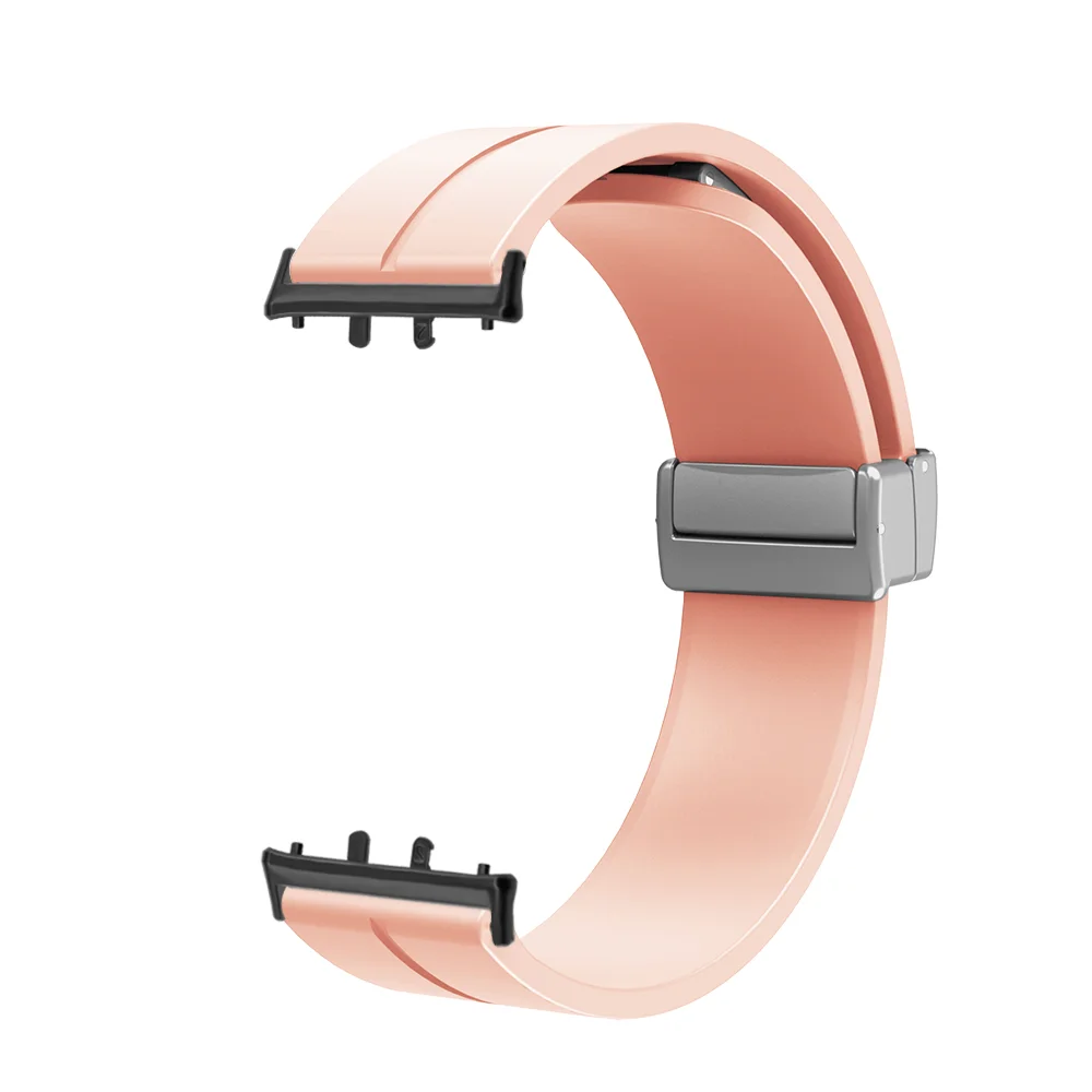 

18mm Loop Strap + Protective Case For Samsung Galaxy Fit3 Quick Release Sweatproof Silicone Sport Smart Watchband Men Women