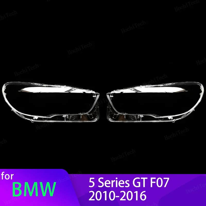 Head Lights Cover For BMW 5 Series GT 5GT F07 2010-2016 Transparent Housing Front Headlights Lens Shell Glass Lampcover