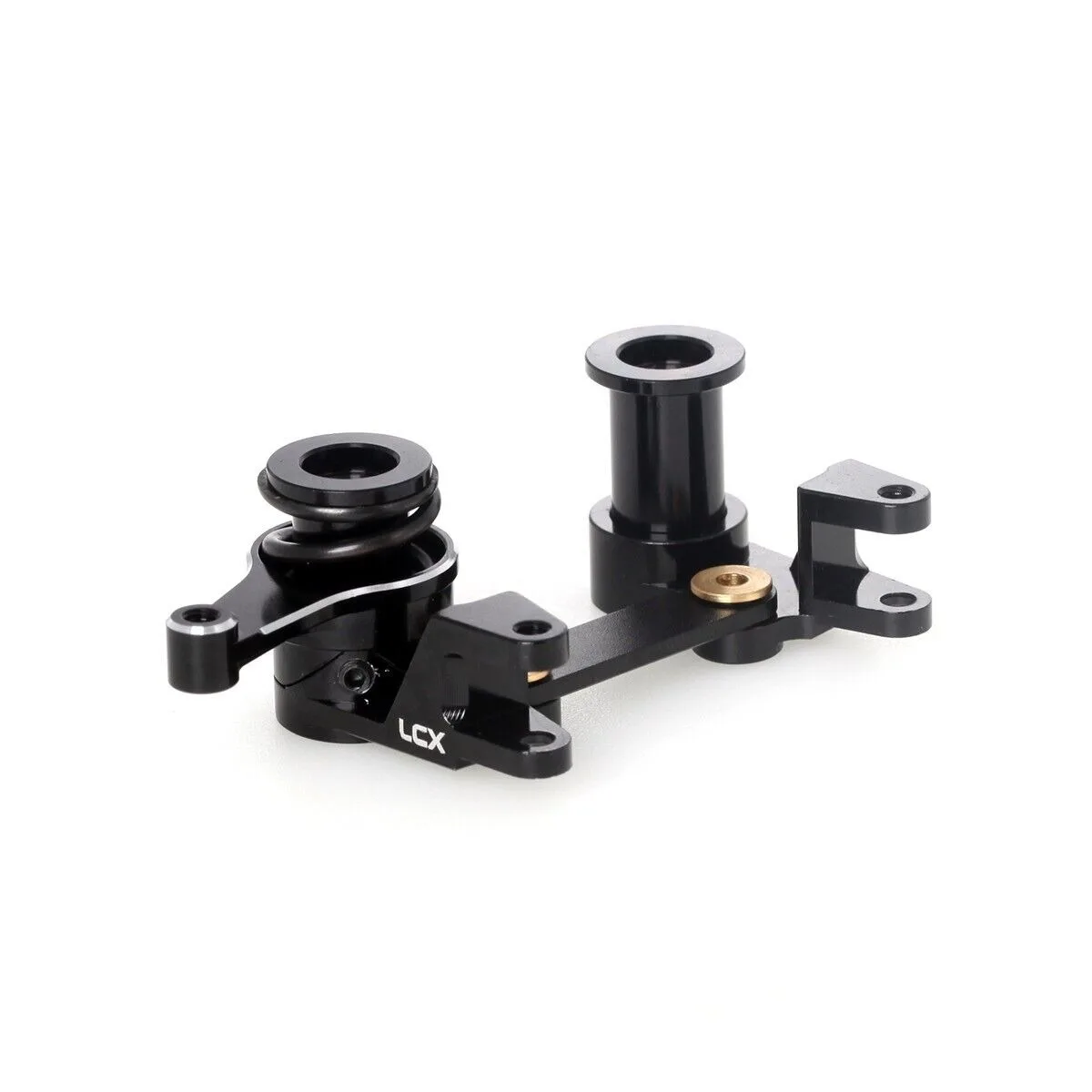 LCX Racing 1/10 RC Truck CNC Aluminum Steering Bellcranks Drag Link Set for Traxxas Drag Slash Upgrades Parts Accessories