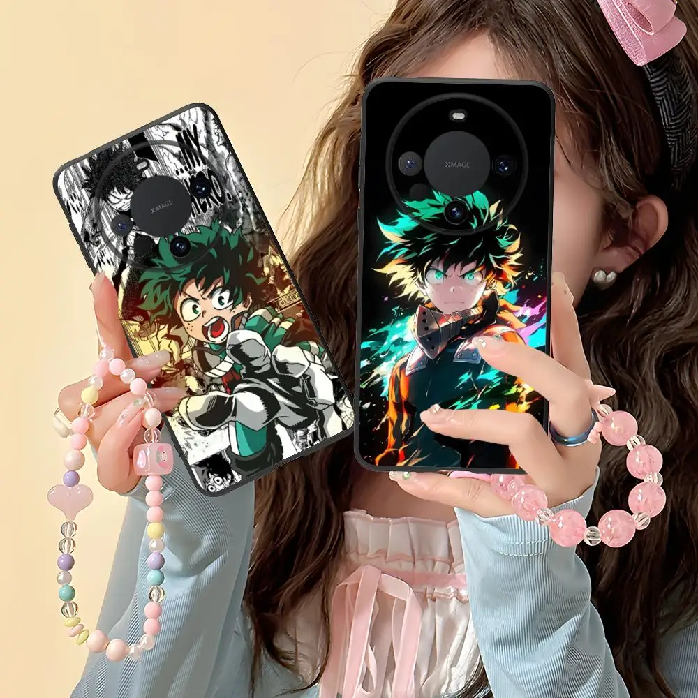 

My Hero Academia Izuku Deku Phone Case for Huawei Mate 60 50 40 30 20 10 Pro Plus Lite E 5G Colour Printing Protective Luxury
