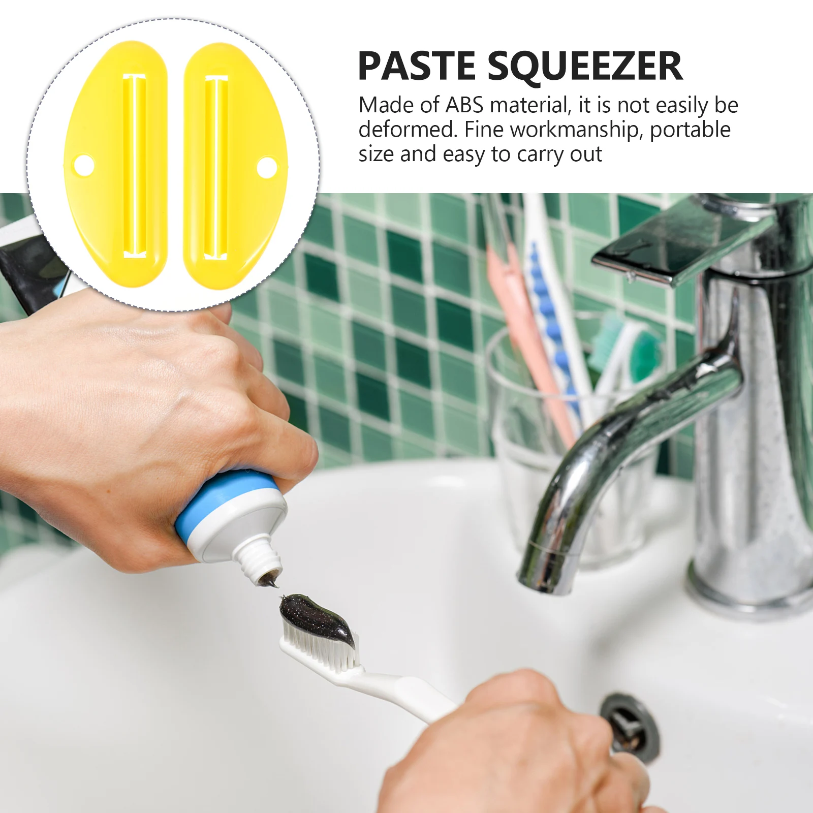 

Toothpaste Dispenser Squeezer Hand Cream Squeezer Paint Tube Squeezer Makeup Squeezer Tool Squeezing Toothpaste Clamp