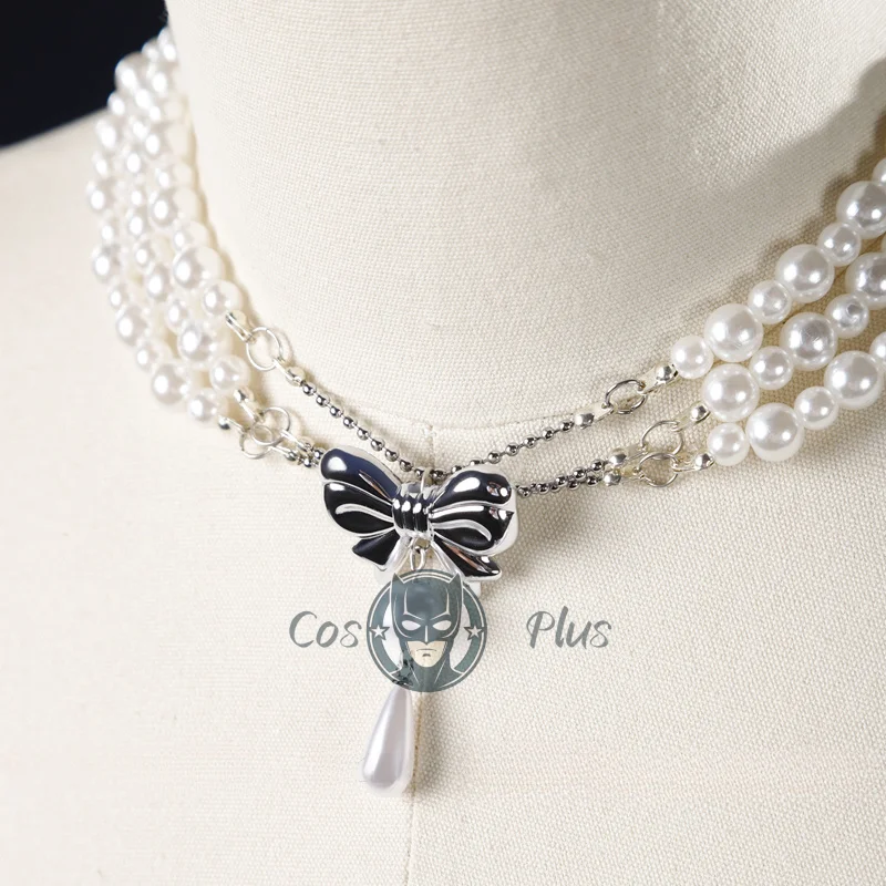 الحب والفضاء العميق البطلة تأثيري حلي شعر مستعار فستان قلادة بروش الدعائم مجموعة كاملة الزي للنساء فتاة أقرب لا تزال هالوين #5