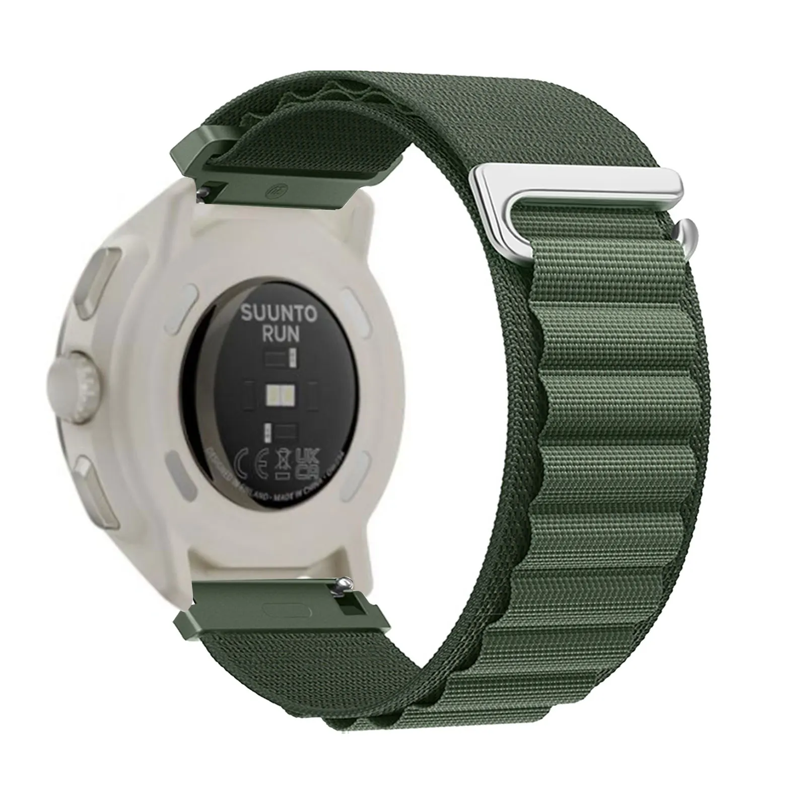 

C-Type Buckle Bands for Suunto Run Band, Nylon Breathable Strap