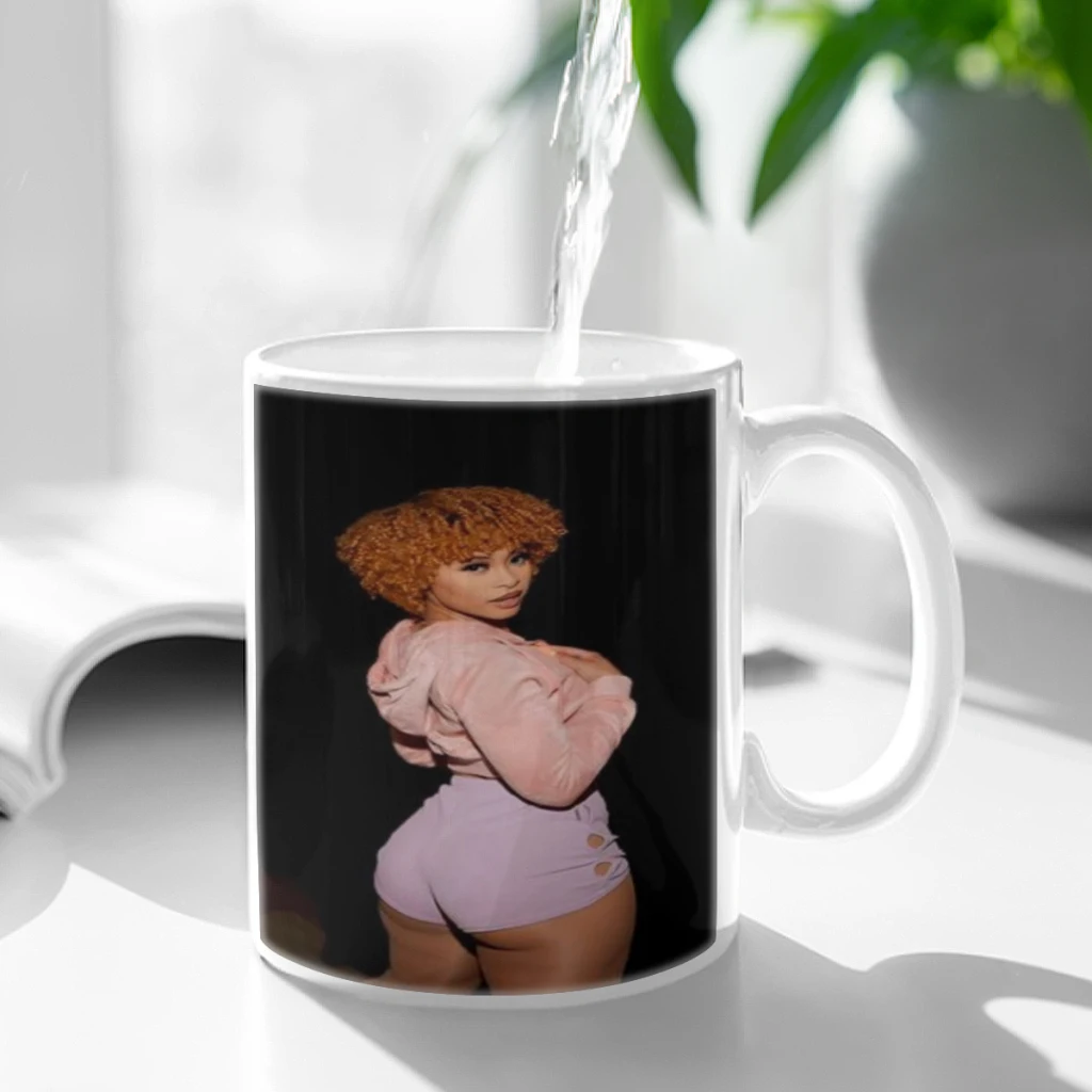 Ice Rapper Spice Flag 11oz Afternoon Tea Mug Multifunctional Ceramic Coffee Mug Porcelain Coffee Cup Drinking Cup