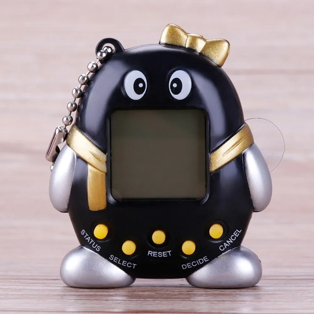 Warna Acak Kreatif Penguin 90S nostalgia Tamagotchi hewan peliharaan elektronik 168 hewan peliharaan dalam satu Virtual Cyber mainan hewan peliharaan lucu hadiah anak-anak