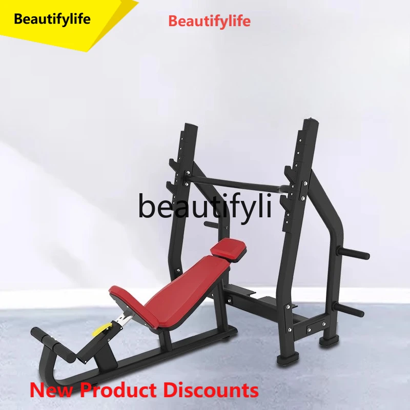 

A49 A49 Luxury uphill bench push frame with bench push chair gym commercial weight bed multi-function, weight rack
