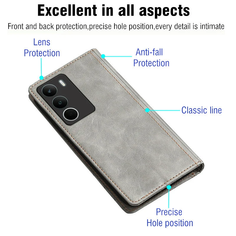 LOONBLESS Flip Leather Case for Realme C71