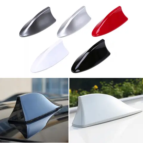 자동차 신호 안테나 Kia Rio K2 Sportage Soul Mazda 3 6 CX-5 Lada Skoda Octavia A5 A7 뛰어난 액세서리 용 상어 지느러미 안테나
