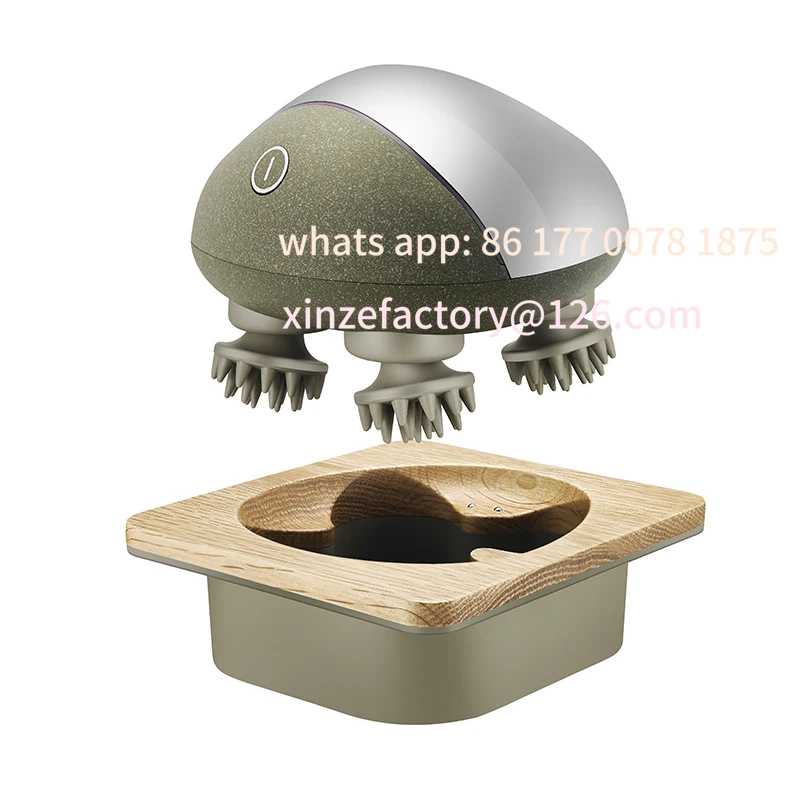 

Customizable Scalp Mini Pro Massager Waterproof Electric Wireless Portable Infrared Technology Head Scalp Muscle Massager