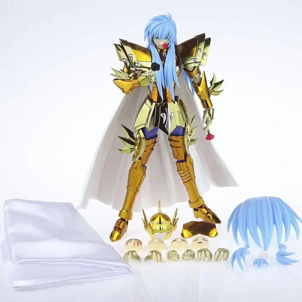 

ST Model Saint Seiya Myth Cloth The Lost Canvas Pisces Albafica SS Version Gold Saint "Рыцари зодиака" Saint Image Model