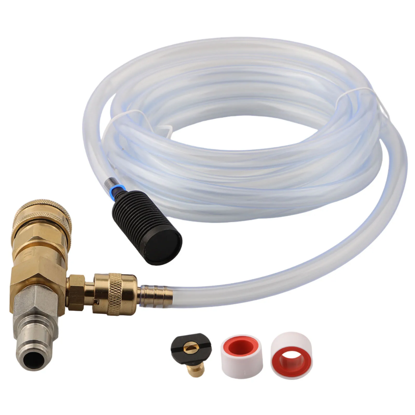 

Pressure Washer Connector Quick Connector Regulating Valve 2 To 5 GPM 3/8inch 4000 PSI Downstream Filter Nozzle