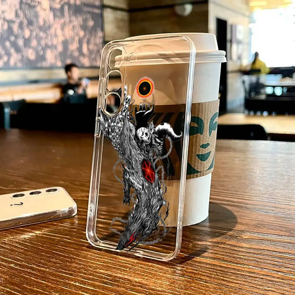 

JAPAN B-Berserk G-Guts Anime Cool Phone Case For SamsungS25,24,21,22,23,30,Ultra,20,Plus,Fe,Lite,Note,10,9,5G Transparent Cover