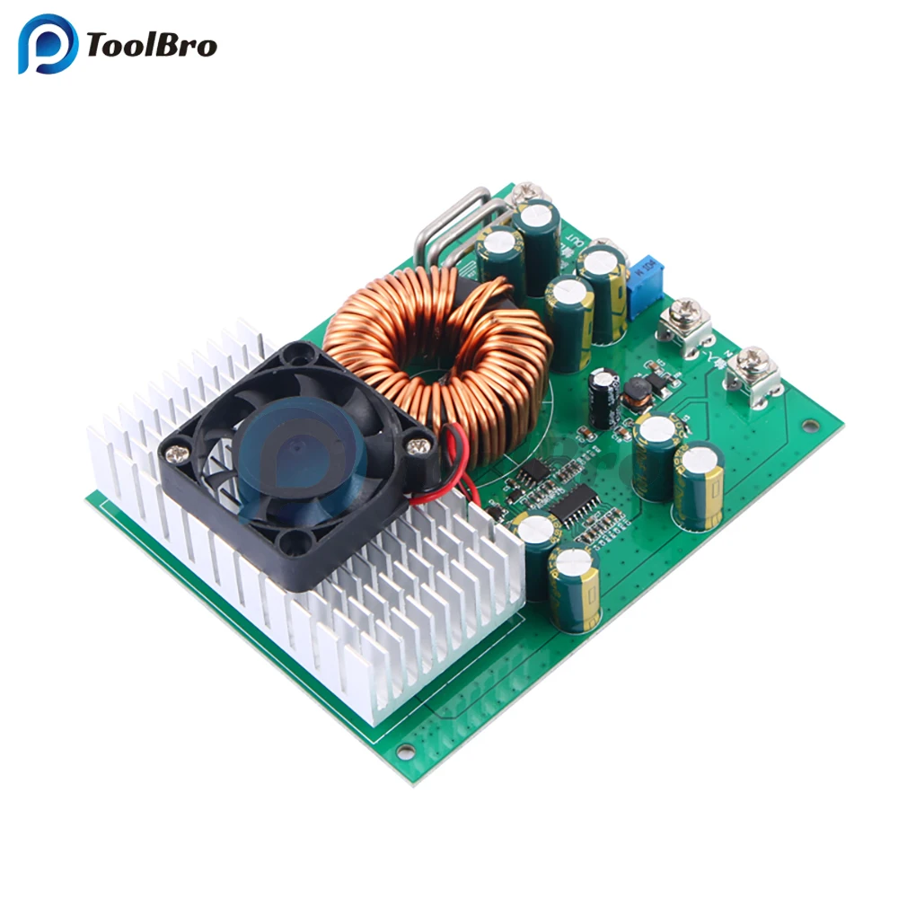 1000W 50A Step Down Buck Converter DC-DC 25-90V to 2.5-50V Adjustable Charging Power Supply Voltage Regulator for Power Tools