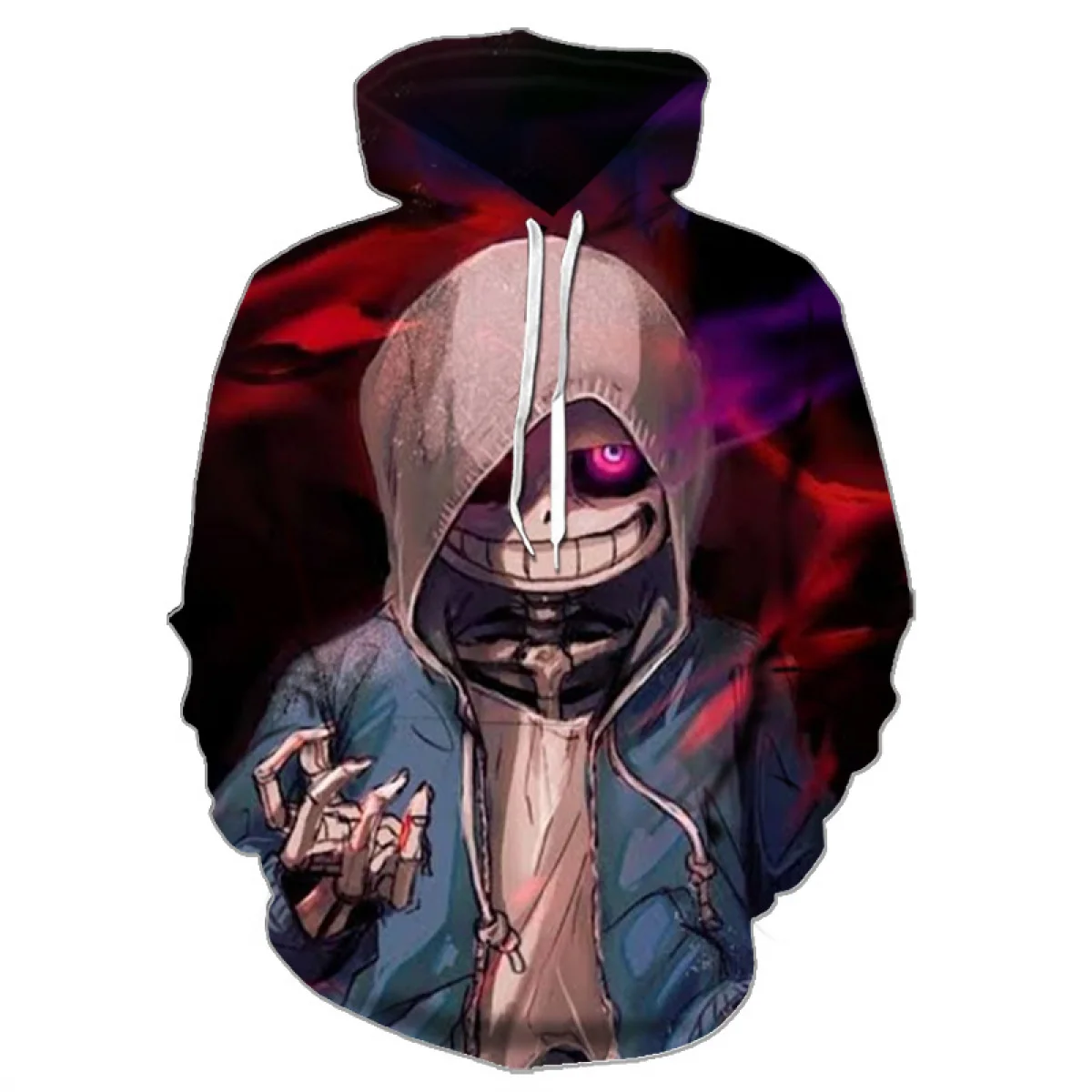 Autumn Game Sans 3D Print Hoodies Men Women Long Sleeve Casual Streetwear Oversized Sweatshirts Hoodie Pullovers Tracksuit Cloth