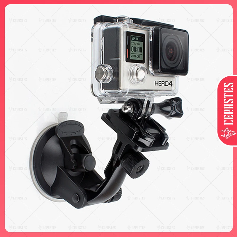 

For GoPro 11 10 8 9 Accessories 7cm Car Mount Windshield Glass Suction Cup for Go pro Hero 10 9 8 7 6 5 4 for SJCAM for Yi 4K