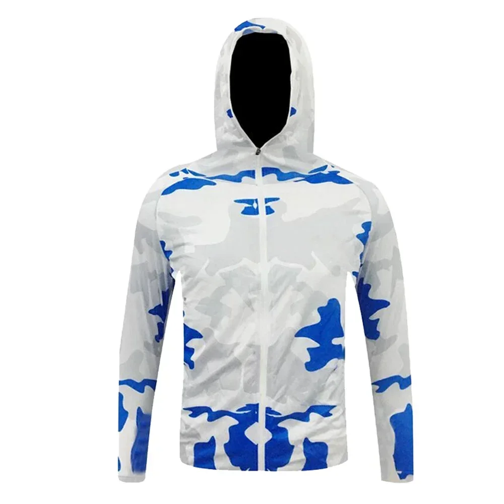 Outdoor Anti-UV Fishing Clothing Men Hooded Anti-UV Long Sleeve Clothes Fish Gear Tops Sportswear fishing shirts