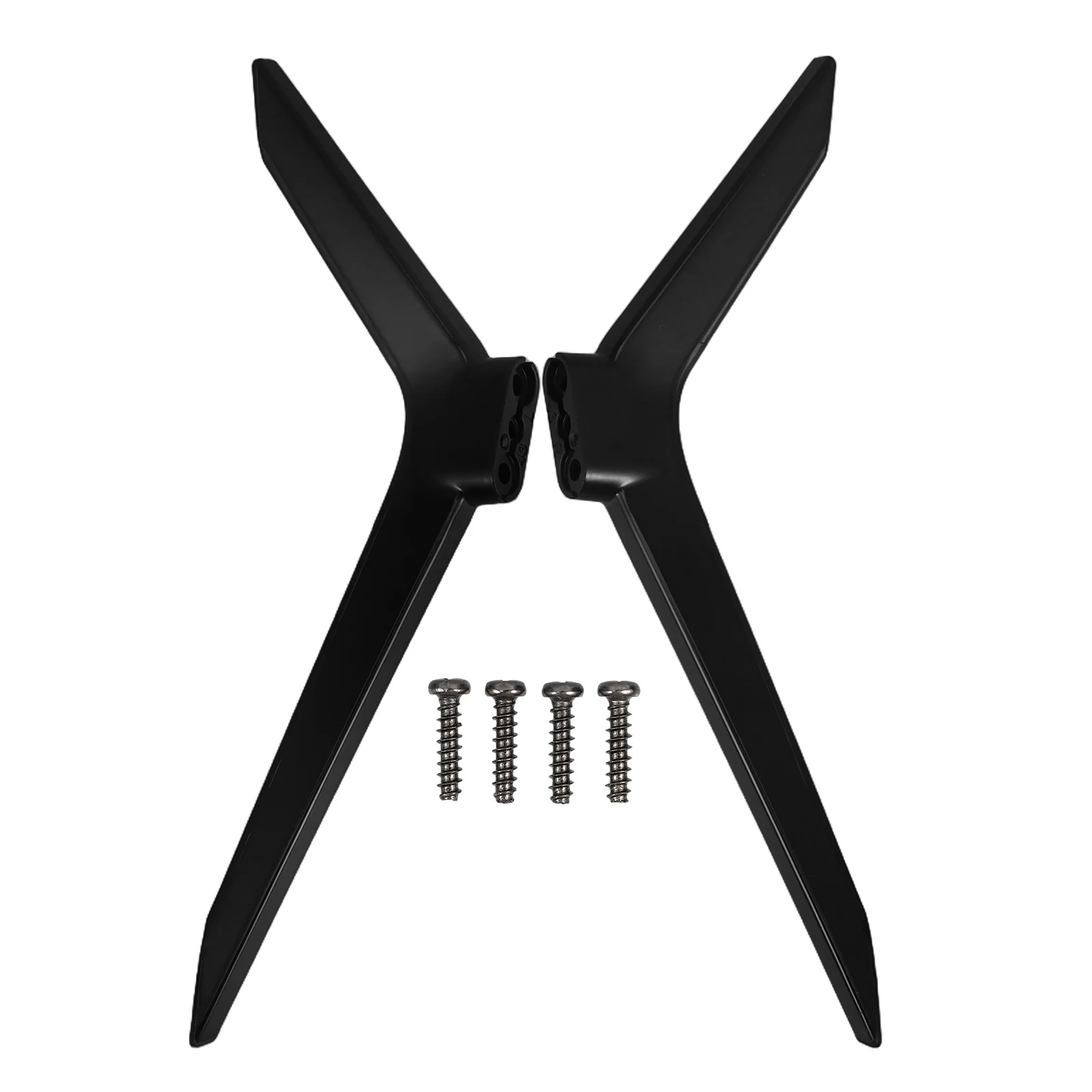 

Sturdy Zinc Alloy Base Stand Minimalist Design Easy Installation Universal Legs for Home Office Portable Holder Brackets