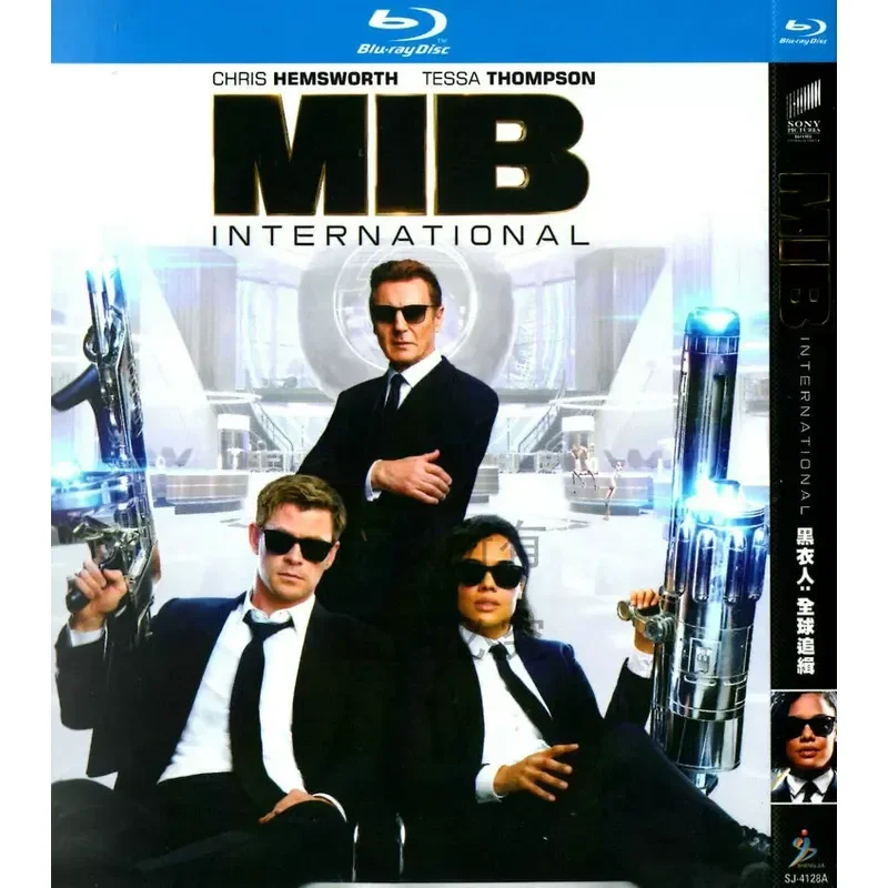 Comedy Action Sci Fi Movie Men In Black 4 The World Hunted BD High Definition 1080p Blu Ray 1 Disc DVD Disc