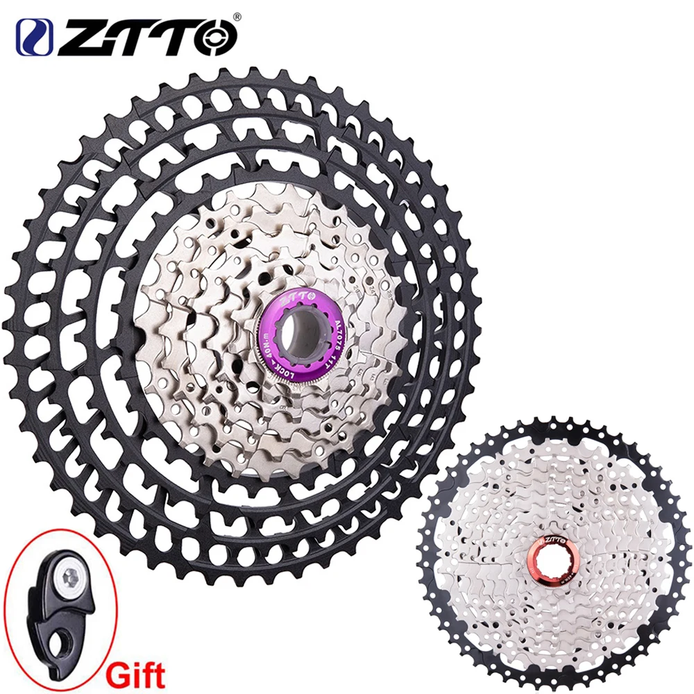 Ztto mtb 10-Gang 11-50t Fahrrad kassette breites Verhältnis ultraleichtes 10-Gang-Freilauf hg