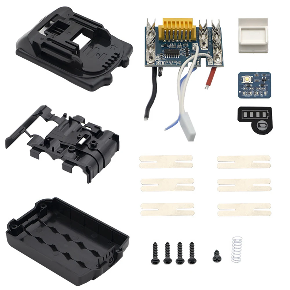 Li-ion Battery Plastic Case PCB Charging Protection Circuit Board For Makita BL1830 BL1840 BL1850 Lithium Battery
