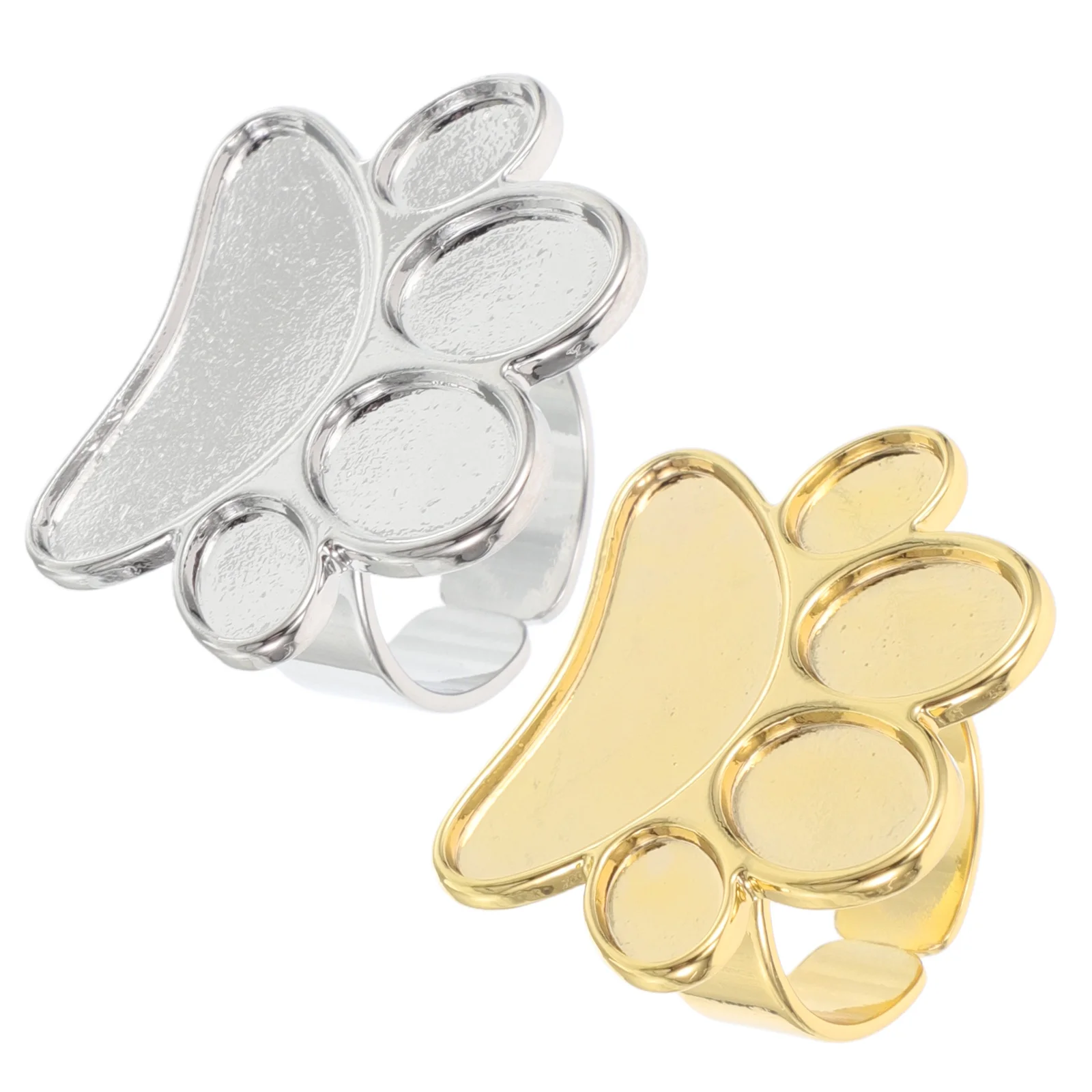 2 個マニキュアツール金属ディスプレイ混合パレット皿プレート爪偽ネイルホルダー塗装トレイ多機能