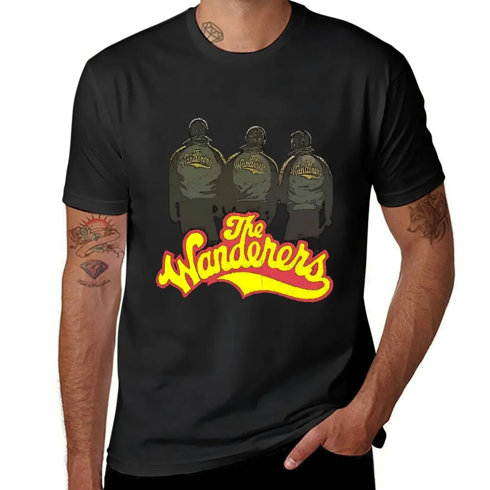 

The Wanderers T-Shirt man t shirt essential t shirt sweat vintage t shirts shirt men 100℅ cotton