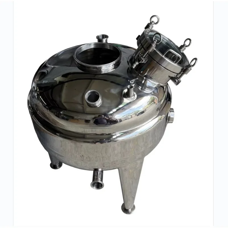 100 L stainless steel double-layer distillation fermentation reaction tank brewing equipment